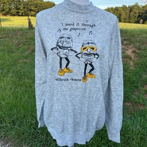 California Raisins Sweatshirt with Long Sleeves